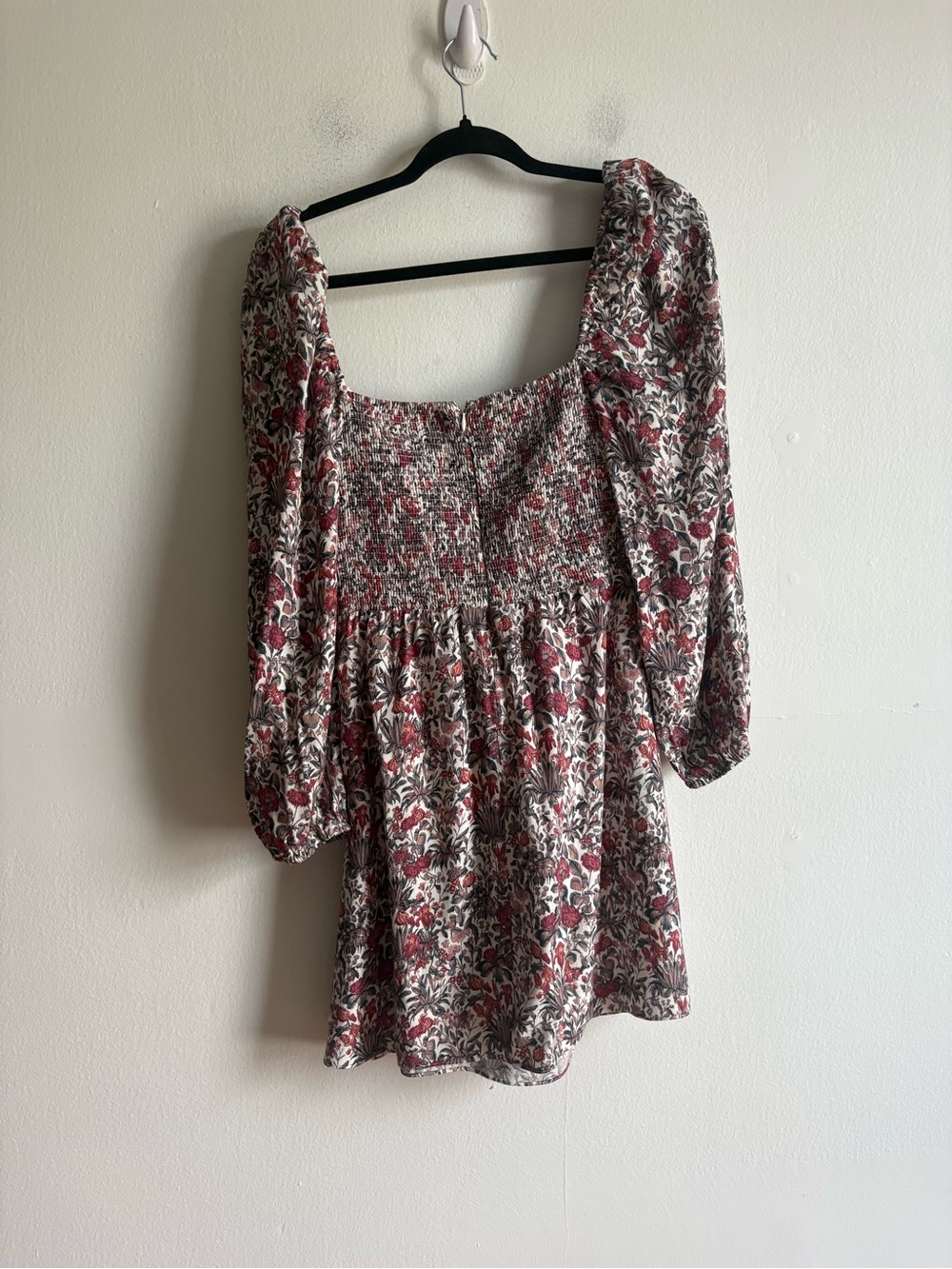 Aritzia Sunday Best Sz M Cruise Floral Cottagecore Romantic Short Dress - Picture 8 of 11